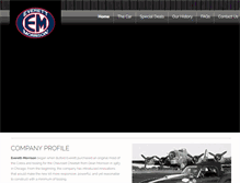 Tablet Screenshot of everett-morrison.com